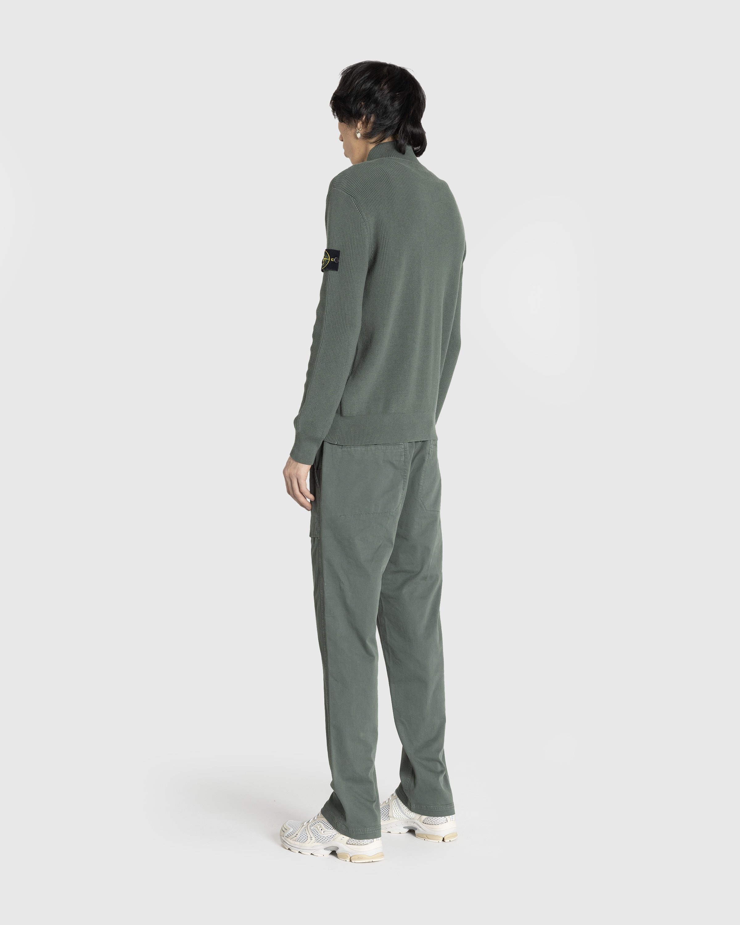 Green stone island tracksuit sales